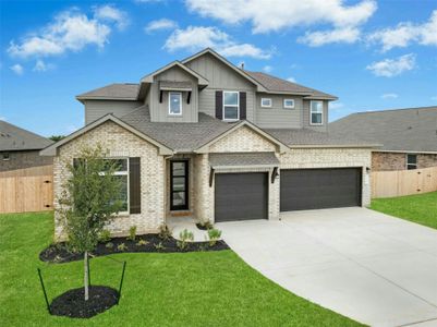 New construction Single-Family house 1210 Silver Falls Dr, Georgetown, TX 78626 plan Irving - image