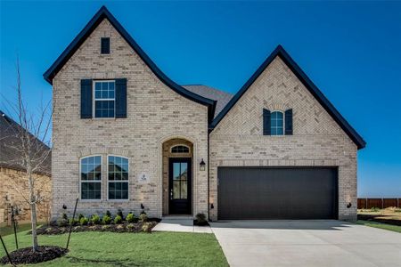 New construction Single-Family house 7616 Whisterwheel Way, Fort Worth, TX 76123 Sanger - SH 4436- photo 0