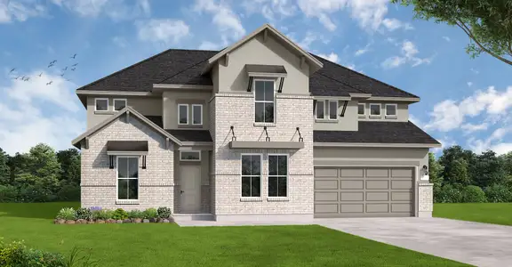 New construction Single-Family house 2510 Gleaming Pear Dr, Manvel, TX 77578 plan Nolan - image
