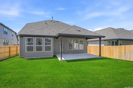 New construction Single-Family house 11915 Bonfire, San Antonio, TX 78254 plan Needham - image