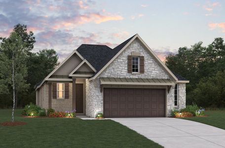 New construction Single-Family house 6907 Ivory Sedge Trl, Richmond, TX 77469 plan Cambridge - image