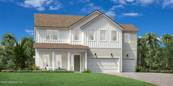 New construction Single-Family house 234 Mason Branch Dr, St. Johns, FL 32259 plan Hannah  - image
