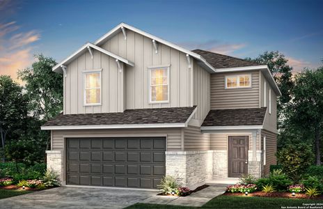 New construction Single-Family house 4065 Lily Glade Ln, Seguin, TX 78155 Springfield- photo 0