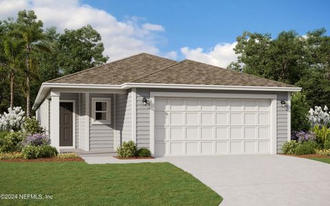 New construction Single-Family house 817 Cordova Palms Parkway, Saint Augustine, FL 32095 Ansley- photo 0