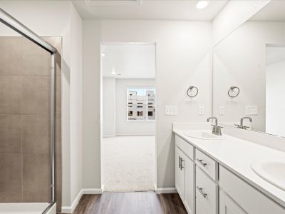 The Cameron floorplan interior image taken at a Meritage Homes community in Morrison, CO