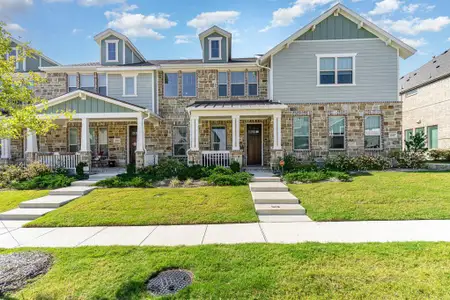 New construction Townhouse house 2618 Settlers Pl, Garland, TX 75042 - image