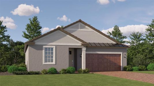 New construction Single-Family house 10884 Ibis Brook Ct, Land O' Lakes, FL 34638 Dawning II- photo 0