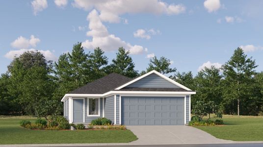 New construction Single-Family house 504 Paris St, Maxwell, TX 78656 plan Idlewood - image