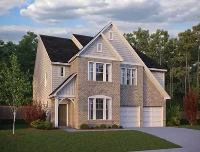 New construction Single-Family house Buford, GA 30518 plan Lancaster - image
