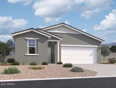 New construction Single-Family house 47678 W Kenner Dr, Maricopa, AZ 85139 plan Iris - image