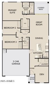 Lot 123_Jasmine_Garage Left_Floorplan