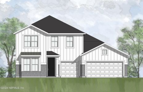 New construction Single-Family house 12681 Autumn Garden Drive, Jacksonville, FL 32223 St. George- photo 0