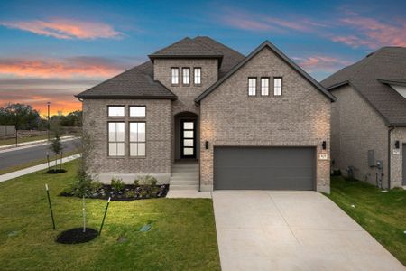 New construction Single-Family house 401 Texas Sky Dr, Georgetown, TX 78628 plan Dumont - image