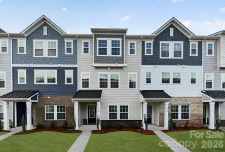 New construction Townhouse house 107 Nablus Trl, Mooresville, NC 28117 plan Chamberlain II - image