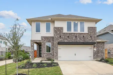 New construction Single-Family house 1844 Bighorn Trl, New Braunfels, TX 78132 plan Bloomburg - image