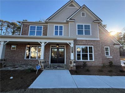 New construction Single-Family house 1090 Low Water Xing Nw, Acworth, GA 30101 plan Washington - image
