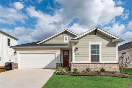 New construction Single-Family house 717 Marcus Lane, Crowley, TX 76036 Elinor- photo 0