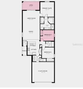 Structural options added include: Covered lanai, and bedroom 3 in place of flex room.