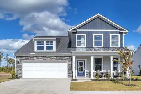 New construction Single-Family house 6234 Raystone Wy, Leland, NC 28451 plan The Fenton - image