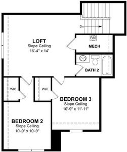 Beazer Homes Valencia Avalon plan