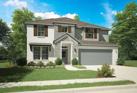New construction Single-Family house 593 Sierra Rdg, Lavon, TX 75166 plan Wimbledon - image