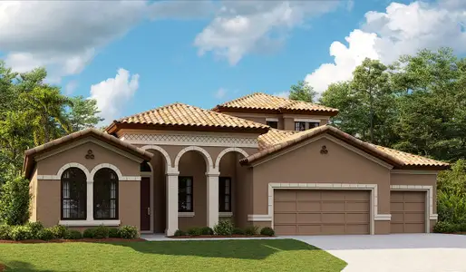 New construction Single-Family house 14816 Rider Pass Dr, Lithia, FL 33547 plan Biscayne Grand - image