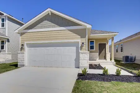 New construction Single-Family house 8904 Ocotillo Rdg, San Antonio, TX 78222 plan Easton - 1388 - image