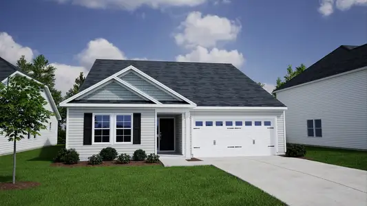 New construction Single-Family house 804 School Field Dr, Sneads Ferry, NC 28460 plan Gwinnett - image