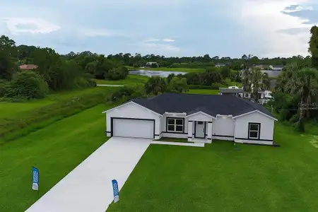 New construction Single-Family house 842 Sentinela Blvd, Lehigh Acres, FL 33974 - image