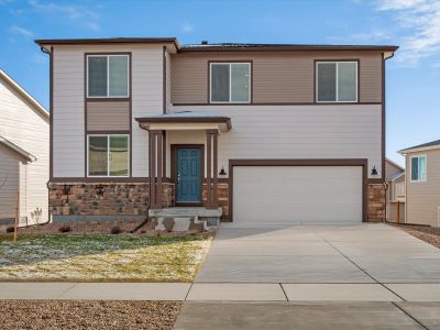 New construction Single-Family house 13303 Valley Peak Dr, Peyton, CO 80831 plan The Chatfield - image