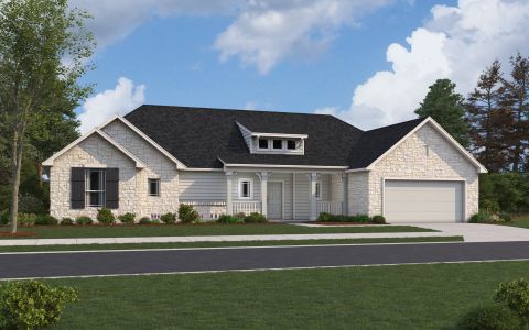New construction Single-Family house 21254 Jordans Rnch, San Antonio, TX 78264 plan Madison - image