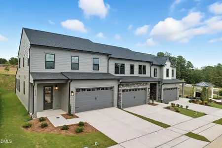 New construction Townhouse house 1127 Palisade Bluff Ln, Apex, NC 27502 plan The Eva - image