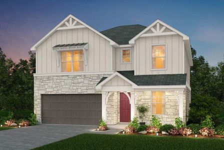 New construction Single-Family house 412 Acuff Ln, Leander, TX 78641 Kisko- photo 0