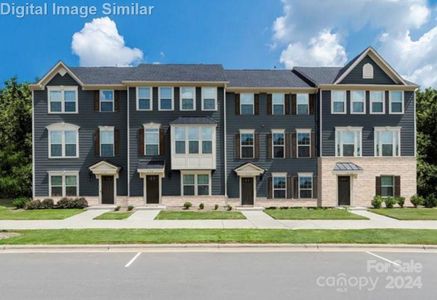 New construction Townhouse house 1962 Tupelo Grove Lane, Gastonia, NC 28054 Brahms- photo 0