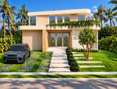 New construction Single-Family house 8943 Hawthorne Ave, Surfside, FL 33154 - image