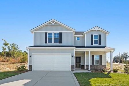 New construction Single-Family house 277 Ashley Heights Dr, Aberdeen, NC 28315 plan Reagan - image