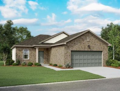 New construction Single-Family house 21510 Rolling Streams, New Caney, TX 77357 Dawn- photo 0