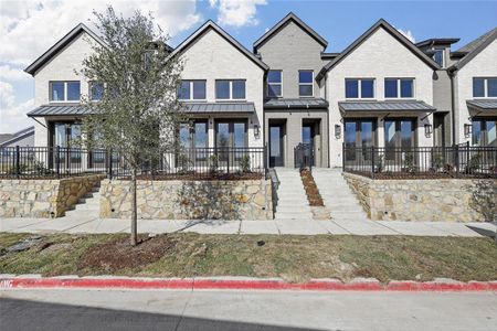 New construction Townhouse house 13944 Longvalley Dr, Aledo, TX 76008 Berkley Plan- photo 0 0