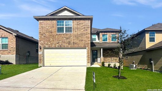 New construction Single-Family house 1734 Lavender Crk, San Antonio, TX 78245 plan The Bowen - image