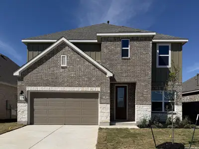 New construction Single-Family house 130 Desert Cactus, San Antonio, TX 78253 plan Gage - image