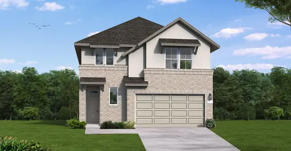 New construction Single-Family house 12555 Sylvanite, San Antonio, TX 78254 plan Bloomburg - image