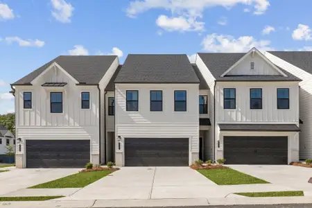 New construction Townhouse house 2857 Bullfrog Ln, Gainesville, GA 30507 plan Sawnee - image