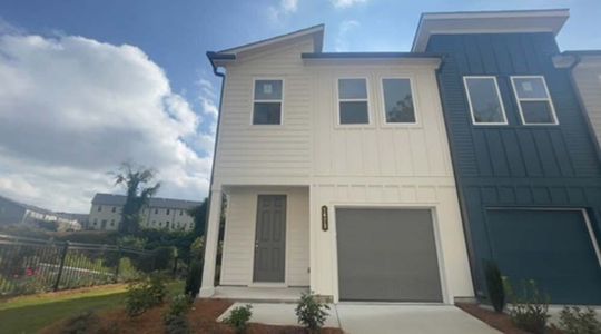 New construction Townhouse house 1623 Gunnin Trace Nw, Atlanta, GA 30318 Indigo Homeplan- photo 0