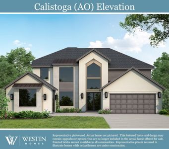 New construction Single-Family house 15723 Saffron Summer St, Conroe, TX 77302 The Calistoga- photo 0