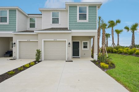 New construction Townhouse house 10754 Eclipse St, Sarasota, FL 34241 plan Marigold - image