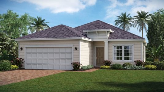 New construction Single-Family house 3179 Tupelo Lp, Green Cove Springs, FL 32043 plan HALLE - image