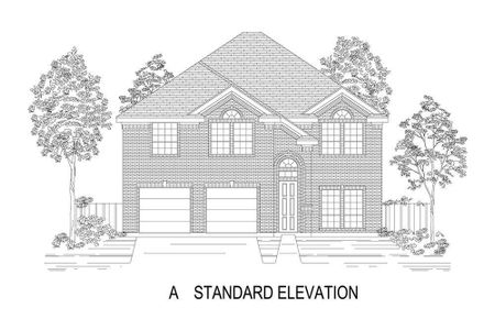 New construction Single-Family house 1720 Canals Dr, Little Elm, TX 75068 plan Princeton 2F-EW - image