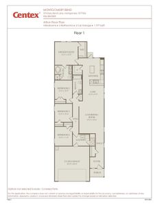 New construction Single-Family house 905 Silver Buckle Ln, Montgomery, TX 77356 plan Afton - image