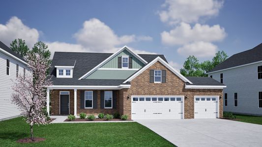 New construction Single-Family house 8602 Polar Bear Ct, Summerfield, NC 27358 plan Cumberland - image