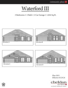 New construction Single-Family house Glen Rose, TX 76043 plan Waterford III - image